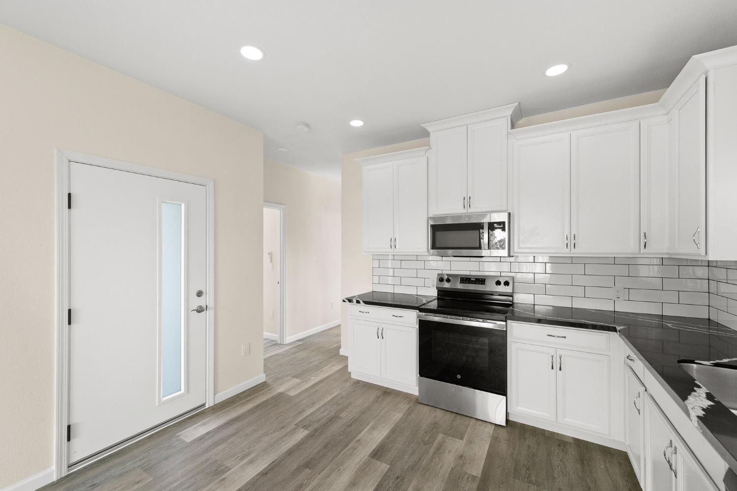 Renovated kitchen in the Fair Oaks home