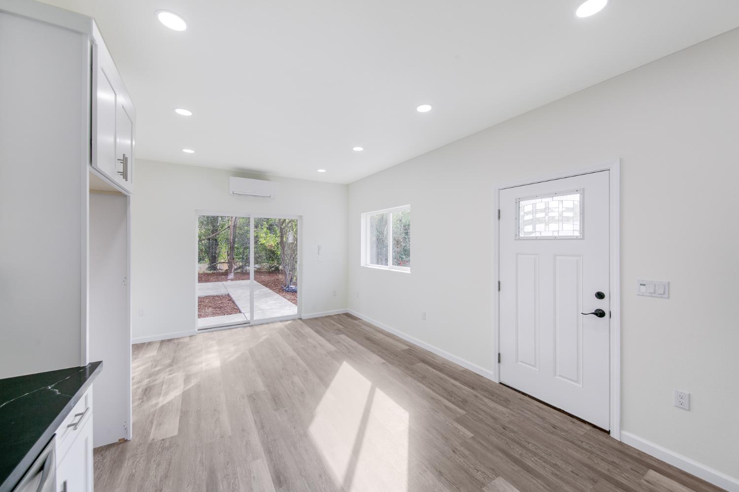 Living area inside the completed Orangevale ADU