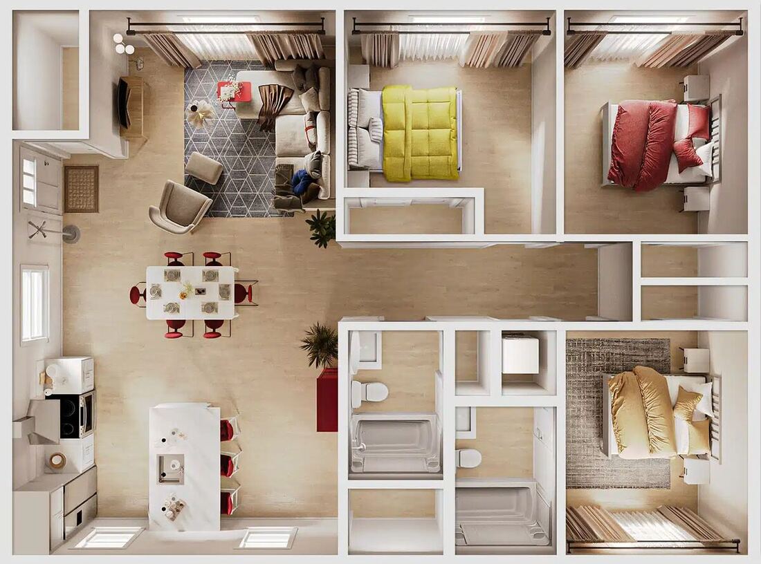 XL-1200 ADU, 1,200 square feet